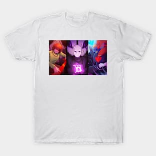 Glitchtale Chara, Gaster and Undyne T-Shirt